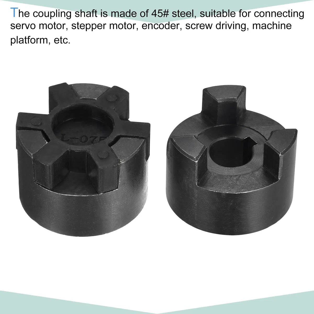 sourcing map Flexible Acoplamiento Eje 14mm a 25mm 53mm x 44,5mm Motor Acoplador Junta