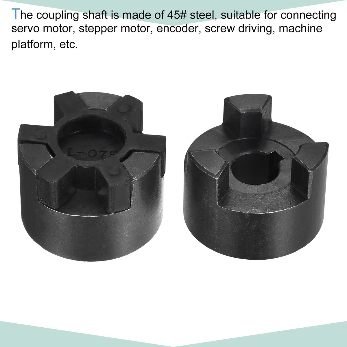 sourcing map Flexible Acoplamiento Eje 14mm a 20mm 53mm x 44,5mm Motor Acoplador Junta