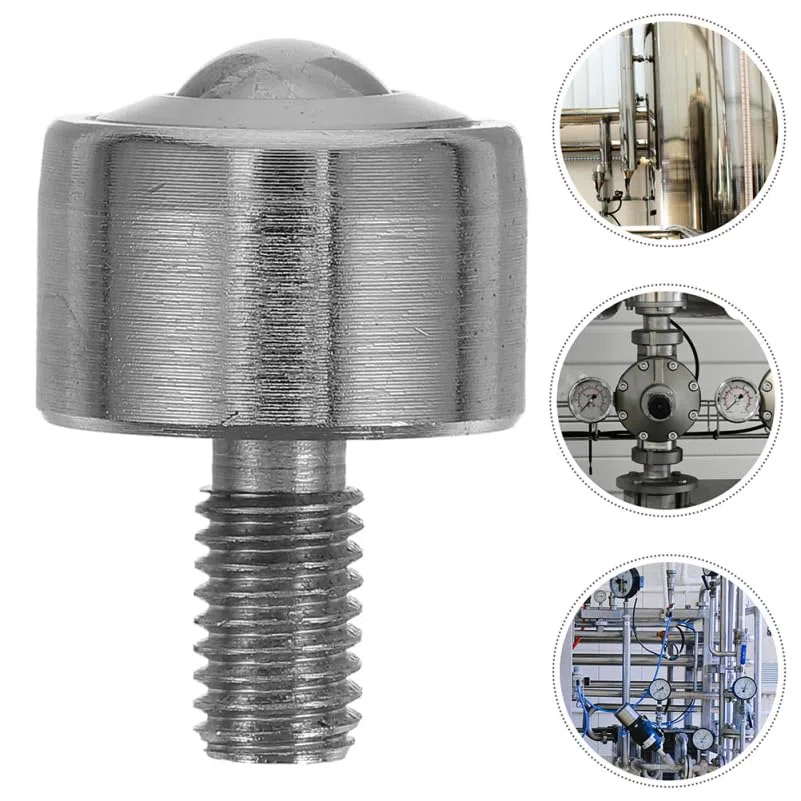 ULTECHNOVO - Rodamientos de bolas de transferencia con ruedas de carga pesada con varilla roscada para aplicaciones industriales y electrónicas