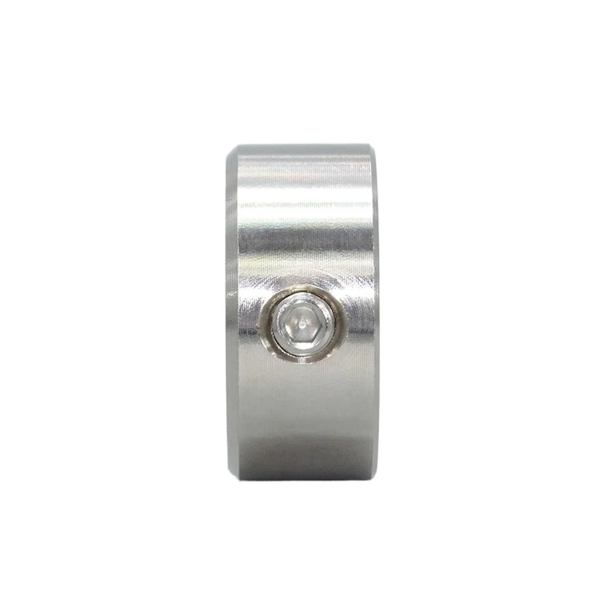 Anillo de retención del collarín del eje Collares de eje de tornillo de fijación de estilo de acero inoxidable macizo, anillo de retención de orificio, diámetro interior de 3-100mm(45-70-18 1pcs)