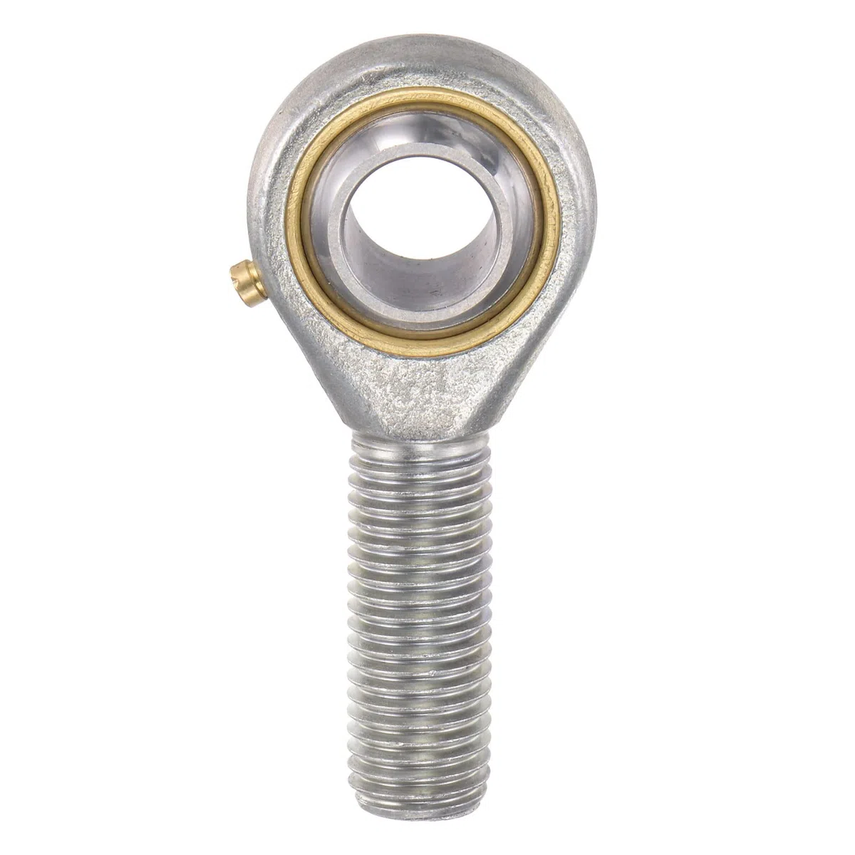 sourcing map POS16 Esférico Barra Extremo Rodamiento 16mm Diámetro Autolubricado Junta Rodamiento M16x2.0 Derecha Mano Macho Rosca Conector
