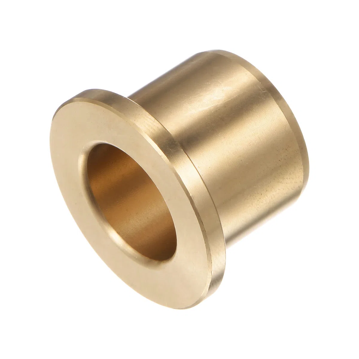 QUARKZMAN 2uds Brida Cojinete Manguito 16mm Interior Diámetro 22mm OD 20mm Longitud 3mm Brida Grosor Bronce Buje Autolubricantes Bujes Manguito para Industriales Equipos
