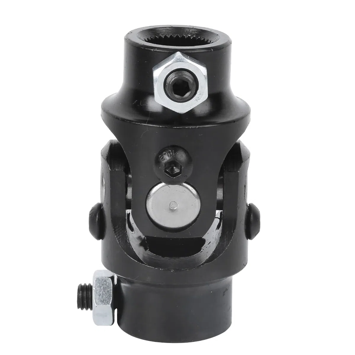 Dirección para Eje U Joint 3 4 36 Spline X 3 4in DD para Rectificadoras Niveladores Ajuste para Juntas Universales Automotrices Mustang La Dirección para Shaft i (Negro)