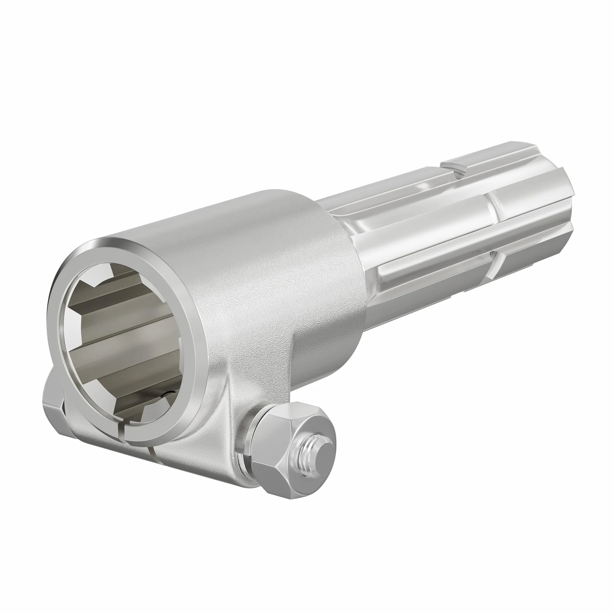 WilTec Toma de Fuerza, PTO 160 mm Casquillo con Eje Estriado 1 3/8" 6 Eje de Salida 1 3/8" 6 Tractor