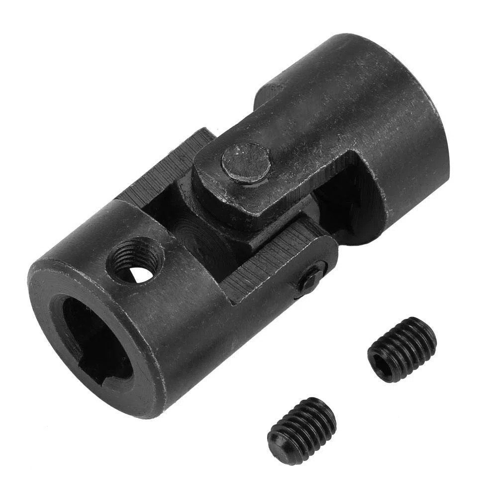 12 * 24 * 51 mm Junta de Acoplamiento de Eje Conector de Motor de Dirección de Bricolaje con Chavetero