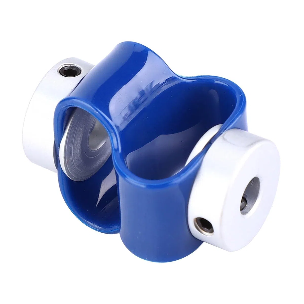 FTVOGUE Acoplador de Eje Flexible, Acoplamiento Elástico Aislado de Fibra de Vidrio para Codificador, Diámetro de Eje de 6 Mm, Velocidad Máxima de 5000 RPM, Ideal para Robótica y Automatización