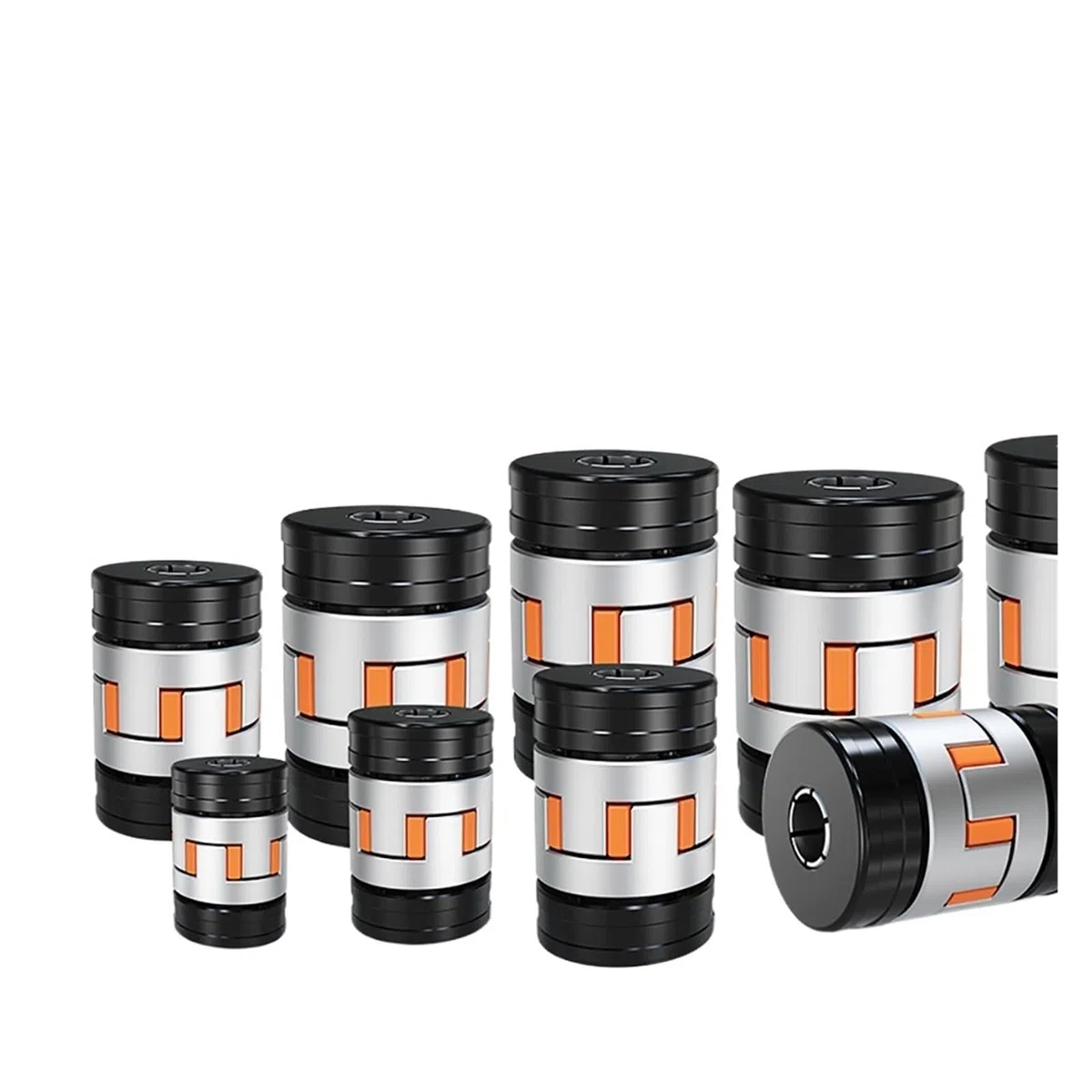 Acoplamiento flexible de ciruela Acoplador de eje LF-Z-D95L126 funda de expansión de flor de ciruelo elasticidad de acoplamiento junta(LF-Z-D95L126-20X24)