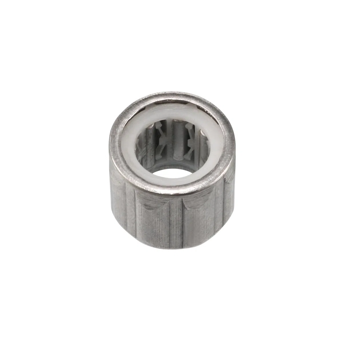 Rodamientos de agujas de acero cromado de 8 mm de diámetro interior, 14 mm de diámetro exterior y 12 mm de ancho. Cojinete de embrague unidireccional (2 unidades).