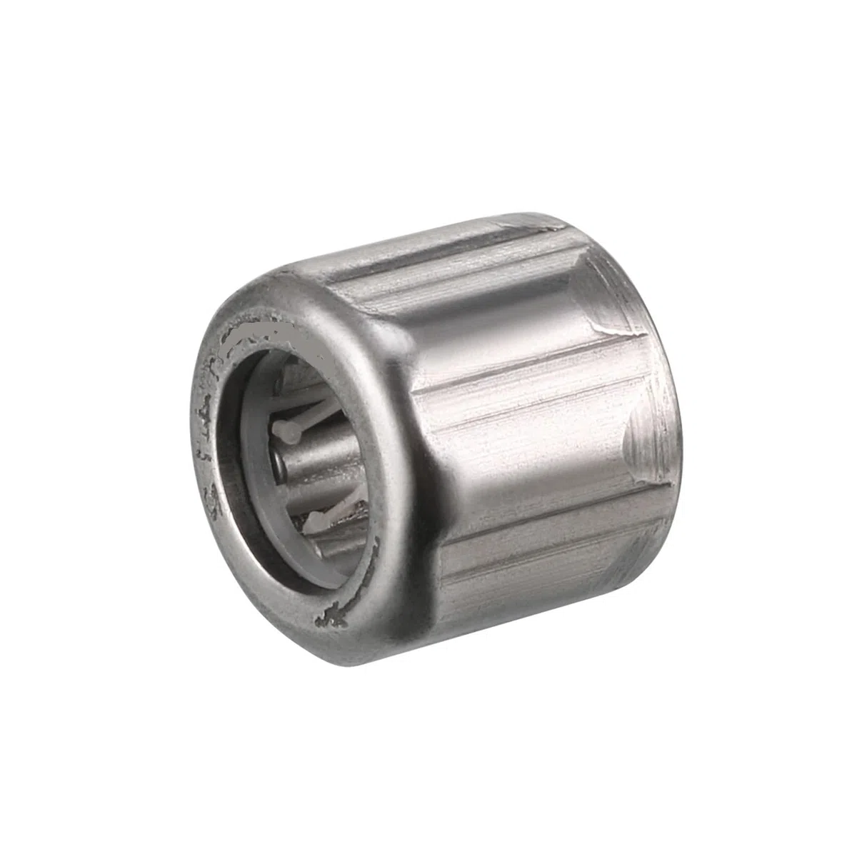 Rodamientos de agujas de acero cromado de 8 mm de diámetro interior, 14 mm de diámetro exterior y 12 mm de ancho. Cojinete de embrague unidireccional (2 unidades).