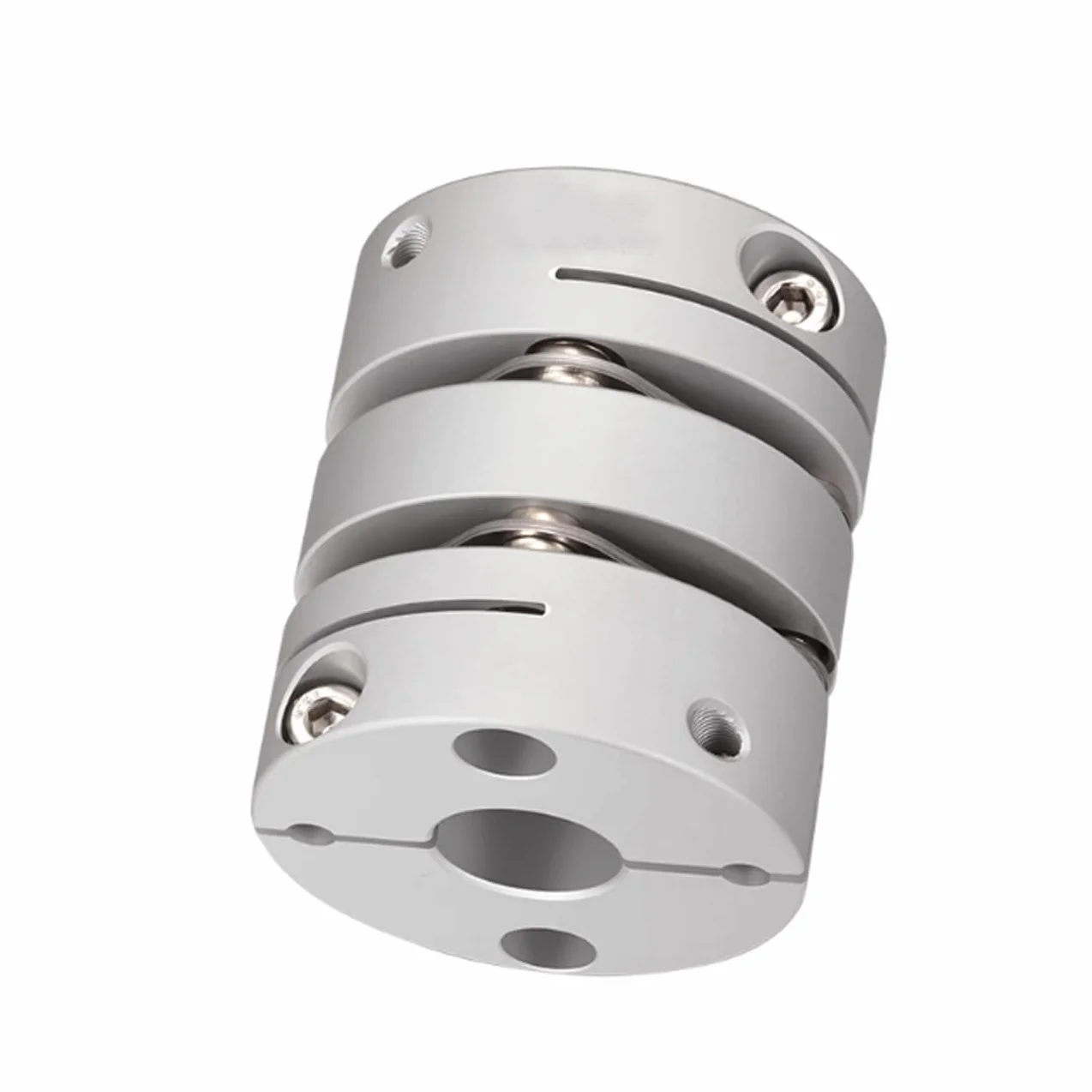CHANCS D26 L30 Accouplement flexible d'une roue de moteur à diaphragme de 8 mm d'alésage à un collier de serrage étroit de 8 mm pour machines à servomoteur CNC