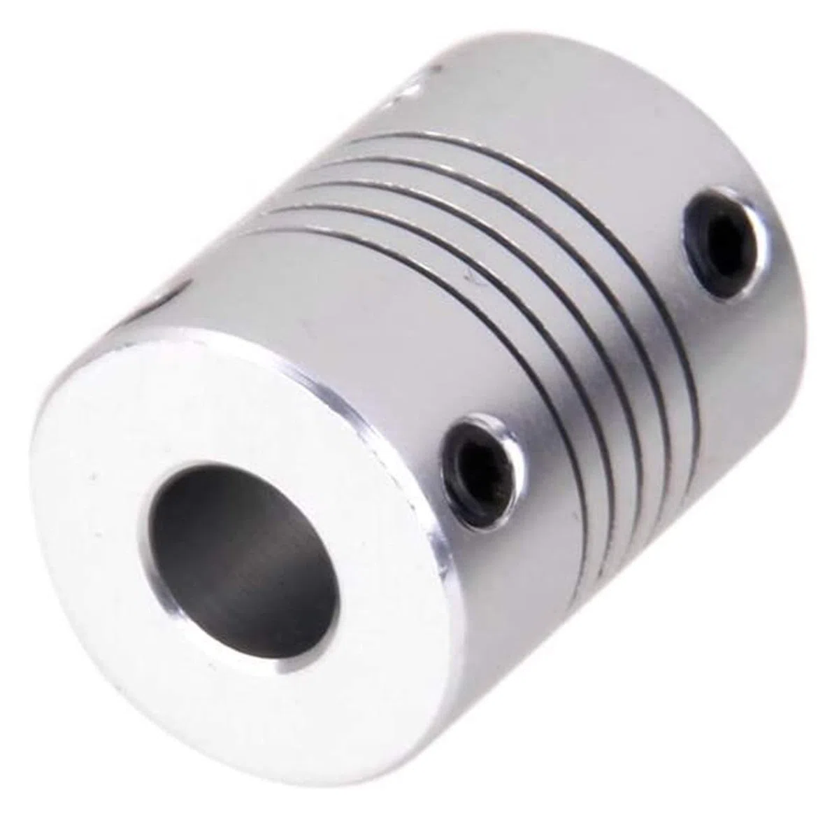 Acoplamientos Flexibles de 3 Piezas, tamaño 5 * 8 mm, diámetro Exterior 18, Longitud 25, utilizados principalmente for conectar Motores, Paso a, etc