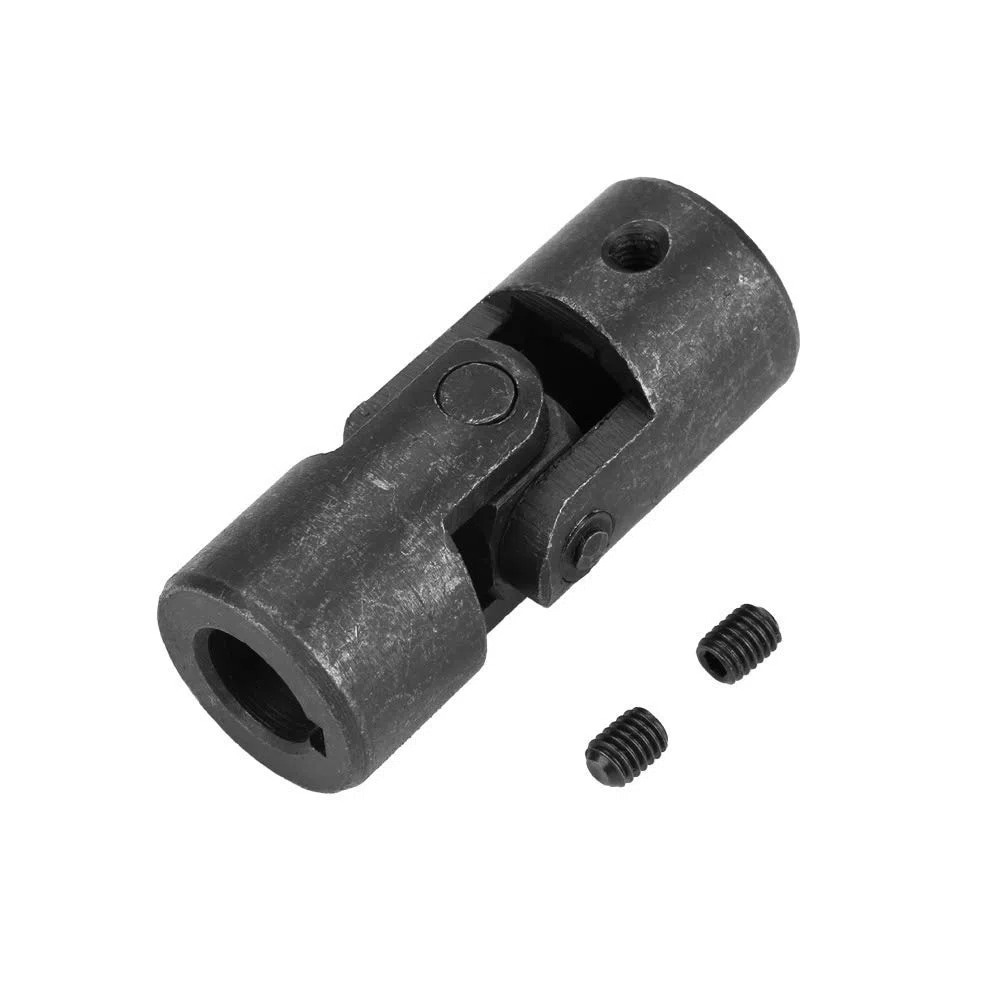 Acoplamiento del Eje del Motor Conector de Junta Cardán Universal ID 14mm/ 0,55 Pulgadas OD 28mm/ 1,1 Pulgadas Acoplador de Junta en U de Metal Giratorio para Motor Modelo RC