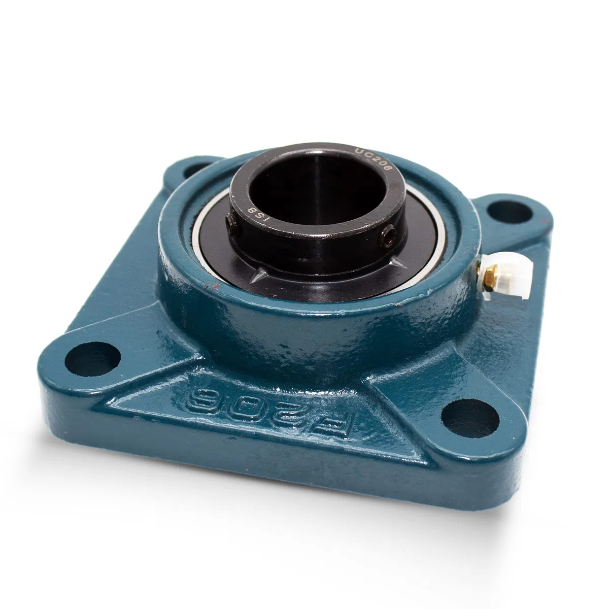 DOJA Barcelona | Rodamientos con Soporte UCF 204 | Rodamiento de Bolas UC204 para Eje Ø 20mm | Soporte F204 | Rodamientos de Bolas Acero | Cojinetes y Rodamientos para Usos Industriales y Generales