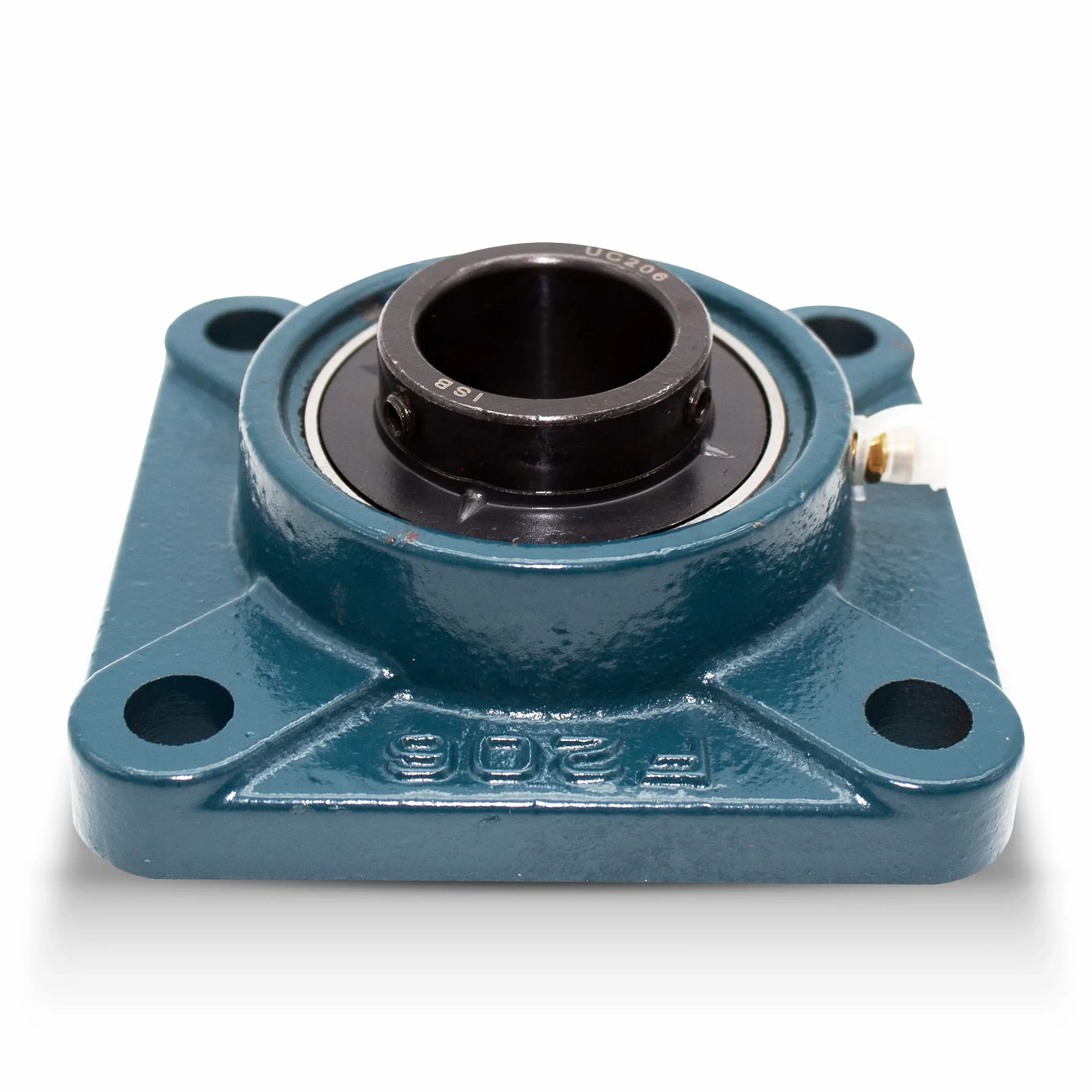 DOJA Barcelona | Rodamientos con Soporte UCF 204 | Rodamiento de Bolas UC204 para Eje Ø 20mm | Soporte F204 | Rodamientos de Bolas Acero | Cojinetes y Rodamientos para Usos Industriales y Generales