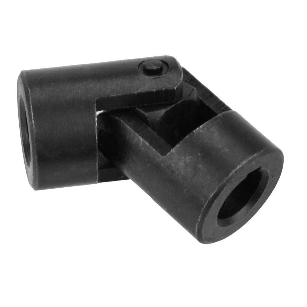 12 * 24 * 51 mm Junta de Acoplamiento de Eje Conector de Motor de Dirección de Bricolaje con Chavetero