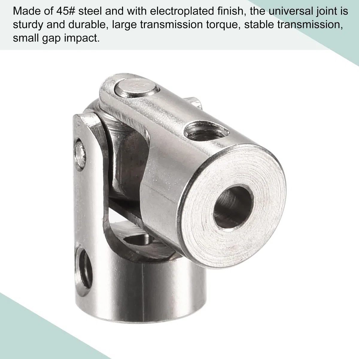 sourcing map Acoplamiento universal giratorio de eje de 2 mm a 3 mm de diámetro interior L23 x D9 con tornillos y llave para modelo RC, paquete de 5