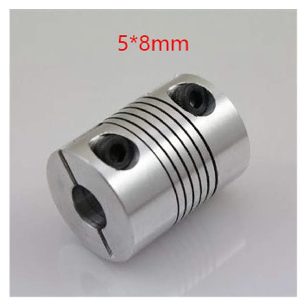 Acoplamientos Flexibles de 3 Piezas, tamaño 5 * 8 mm, diámetro Exterior 18, Longitud 25, utilizados principalmente for conectar Motores, Paso a, etc