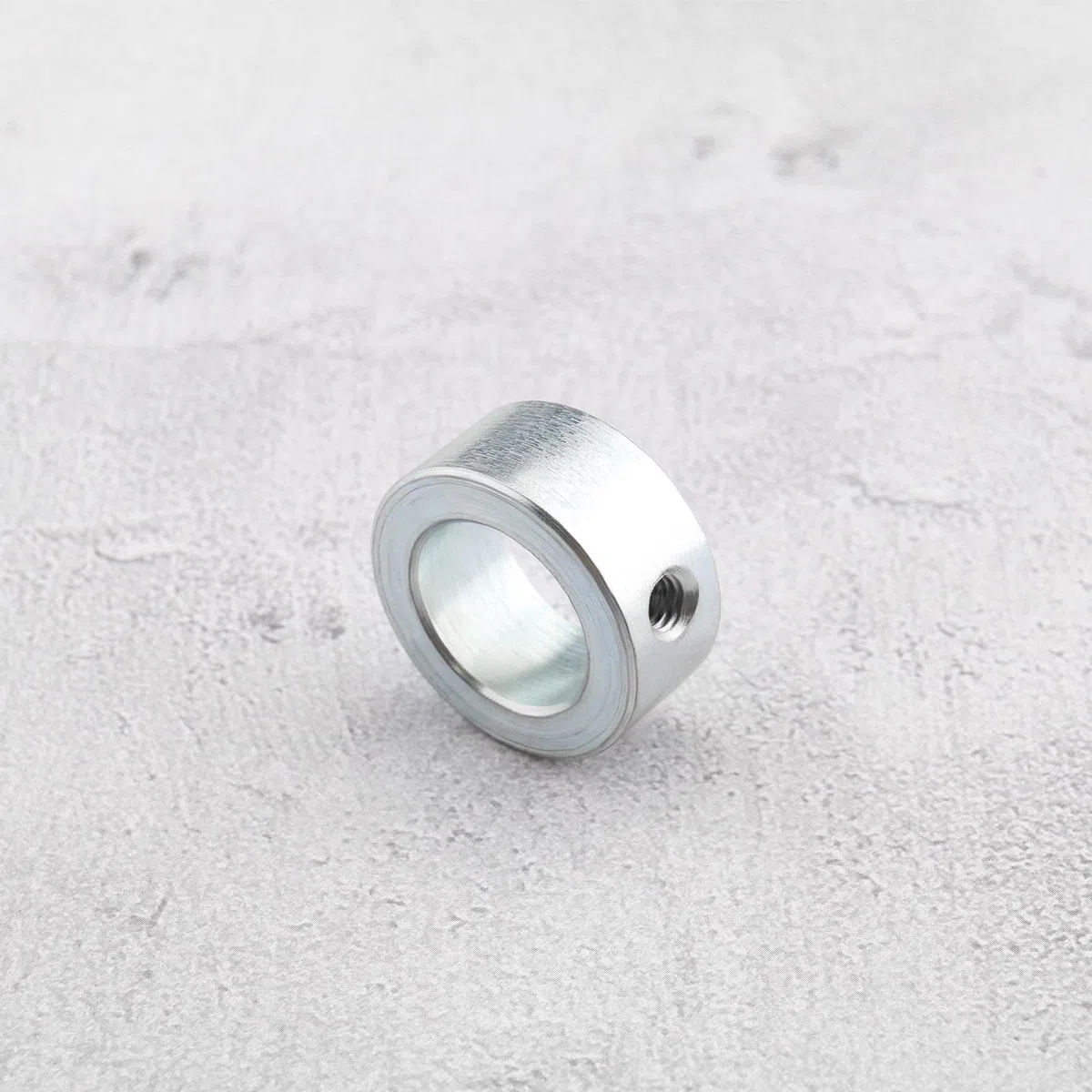 EMSea 8Pcs Collares Eje de 20 Mm Anillos de Ajuste Anillo Posicionador Anillo Galvanizado Collares de Tope de Profundidad con Tornillos Hexagonales M6 para Carro de Mano Eje de Carretilla