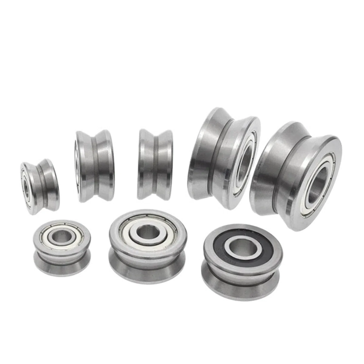 Rodamiento de rodillos guía V-Groove L204-58 ZZ