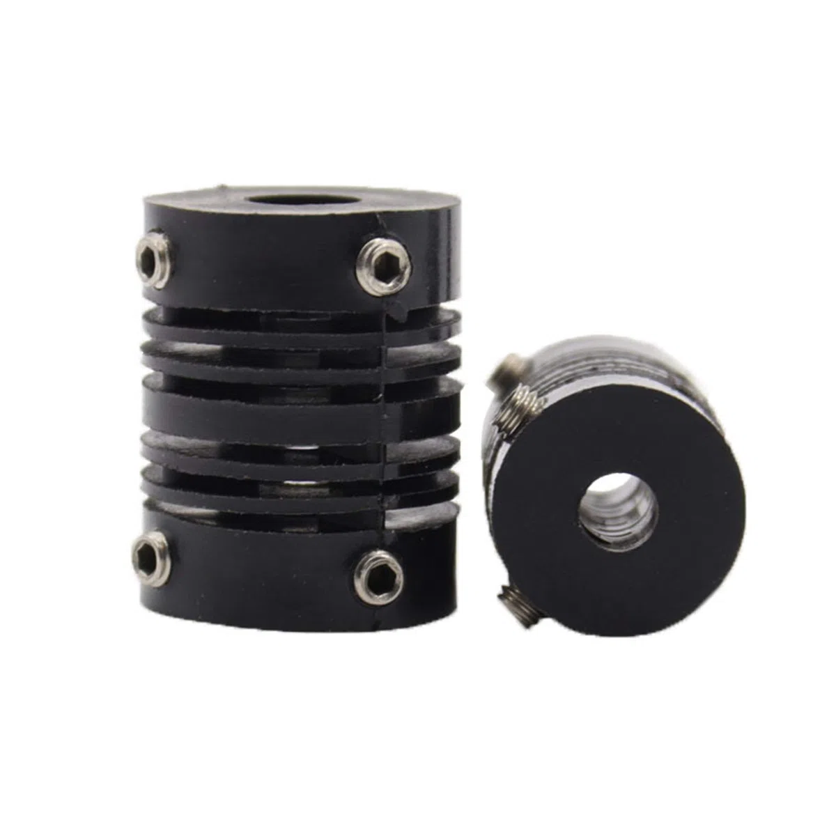 Acoplamiento del Eje de Fibra de Vidrio de plástico 1PC de Acoplamiento del codificador de 8 mm for el Motor elásticos de Nylon YIJIAN (Size : D15L22 6x6mm)