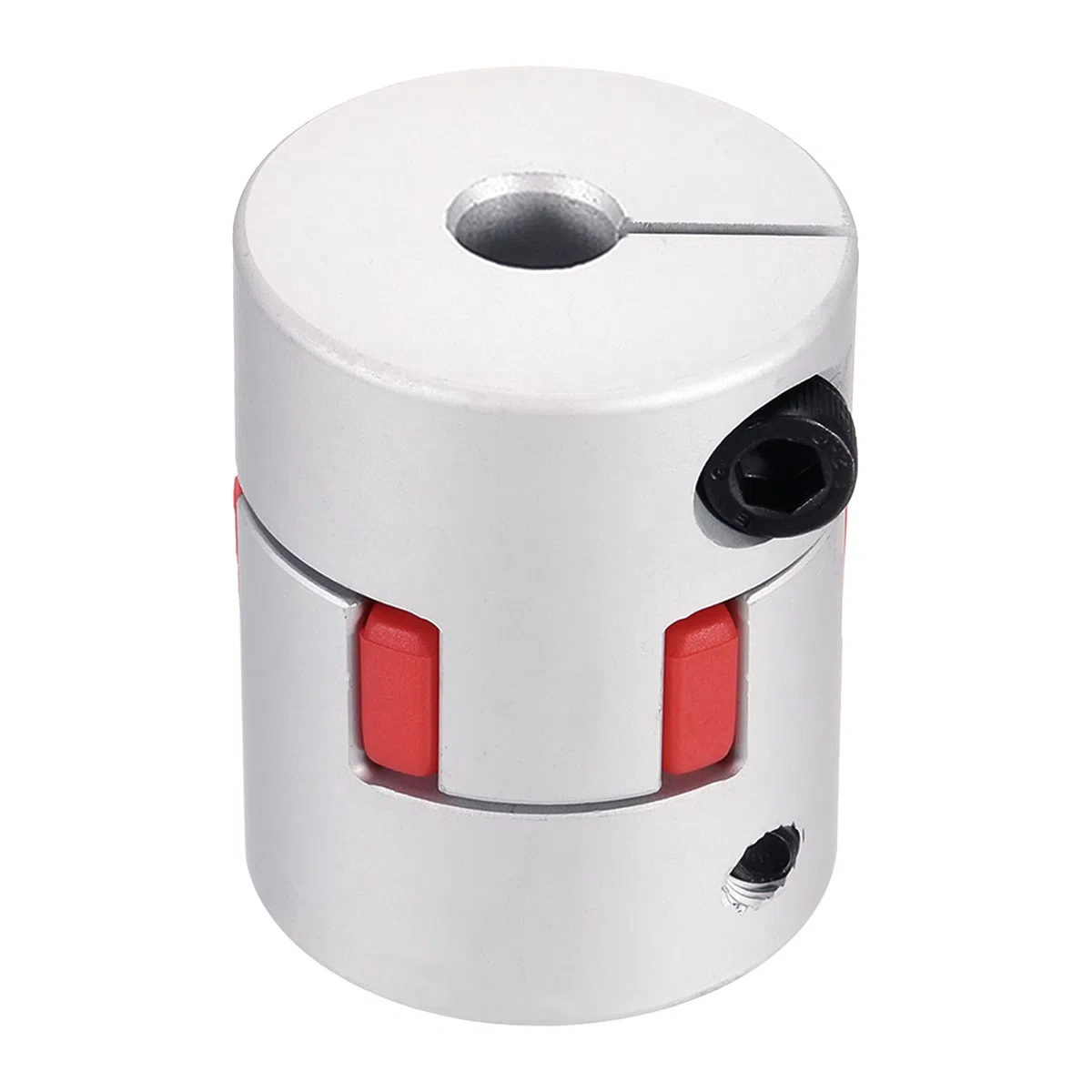 QUARKZMAN Acoplamiento de eje de aluminio de 15 mm a 19 mm, acoplamiento flexible de araña L50mm x D40mm, acoplador de eje de araña para impresoras 3D, codificador DIY, máquina fresadora CNC
